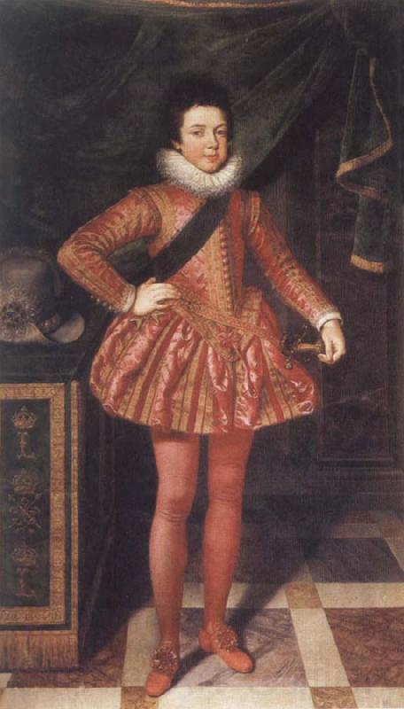 POURBUS, Frans the Younger Louis XIII as a Child France oil painting art